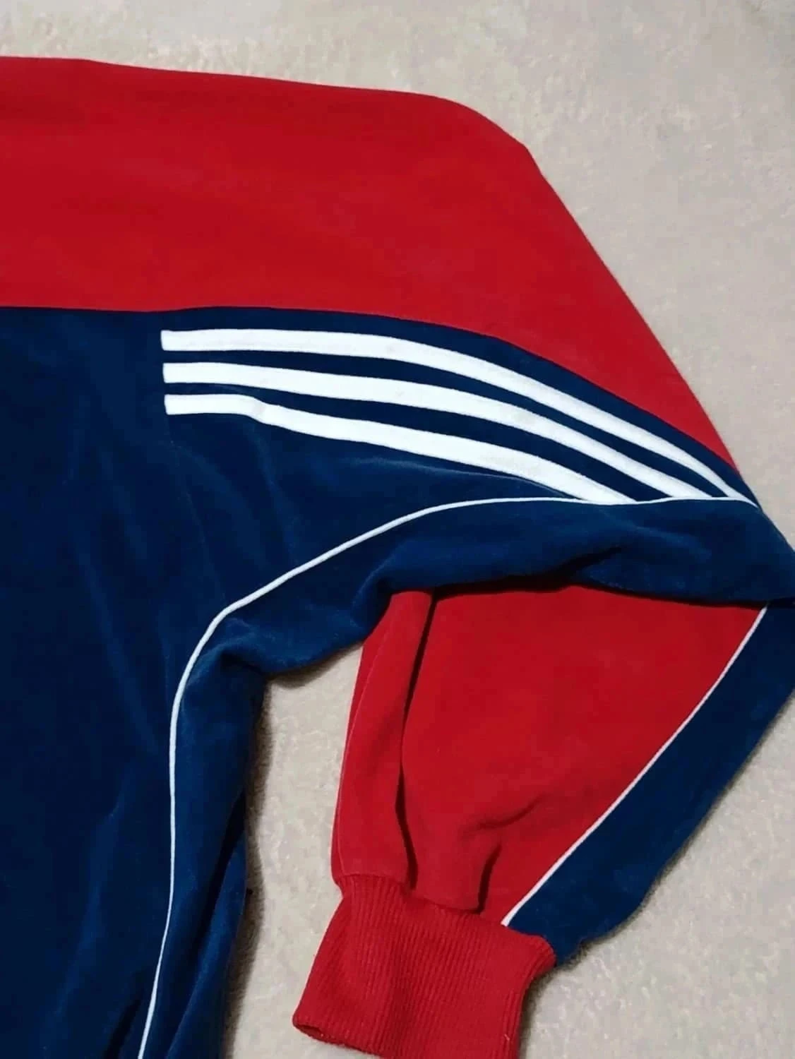 Rode blauwe Adidas vintage Y2K trackjas F180 (M) – photo 9